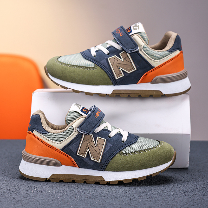 Picture of New autumn boys' sneakers mesh non-slip and wear-resistant children's sneakers fashion cross-border student sneakers trend