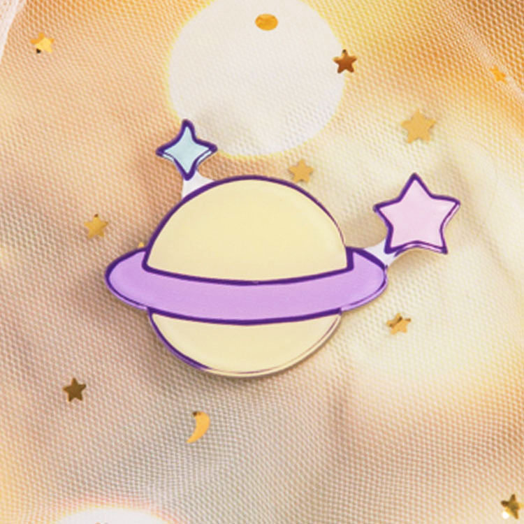 Picture of Japanese and Korean Acrylic Badges Anime Cartoon Cute Brooch Unicorn Rainbow Little Girl Bag Pendant Accessories