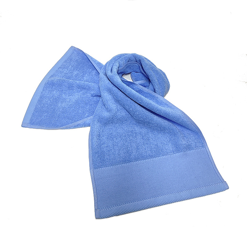 Picture of Cotton sports towel gym 32*110 extended sweat towel Marathon gift sports towel custom logo