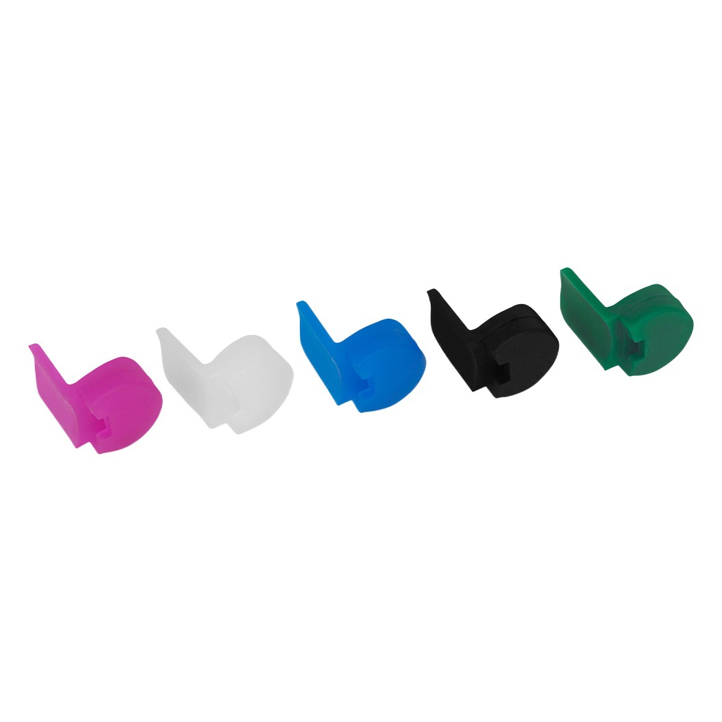 Clarinet Finger Pad Cover Black Pipe Round Finger Pad Color Long Handle Thumb Pad Silicone Thumb Pad Wind Instrument Accessories