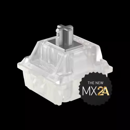 Picture of cherry cherry shaft mechanical keyboard MX2A shaft body switch green tea black silver mute red shaft RGB transparent
