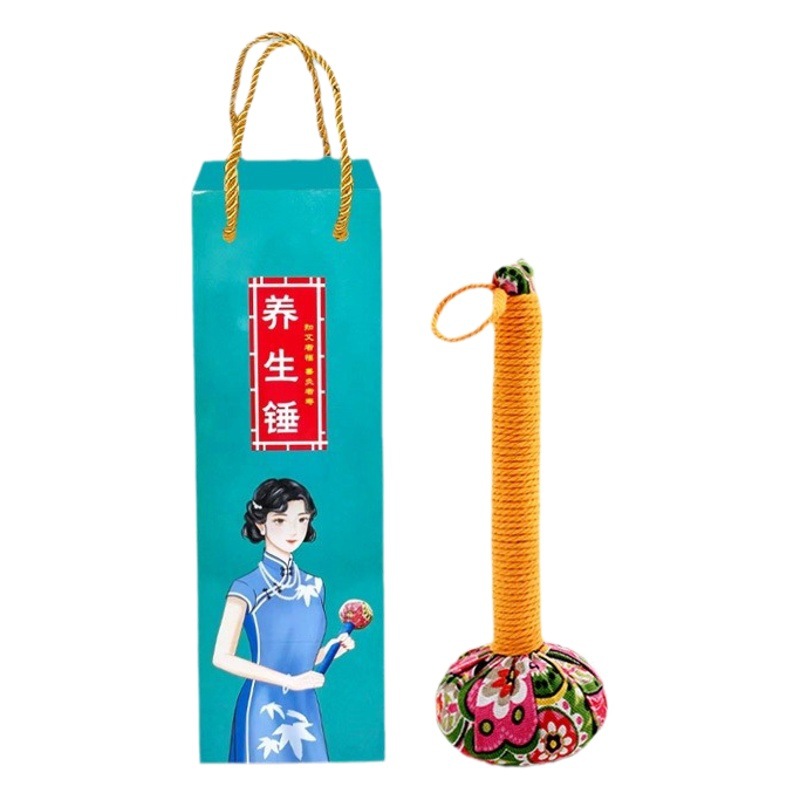 wormwood hammer health hammer wholesale custom hand massage beat meridian moxibustion hammer diy material package wormwood hammer