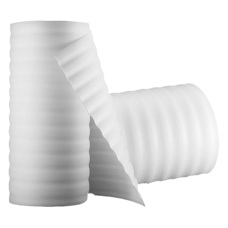 EPE Pearl cotton roll packaging material express shockproof foam cotton thickened filling buffer packaging foam cotton manufacturers