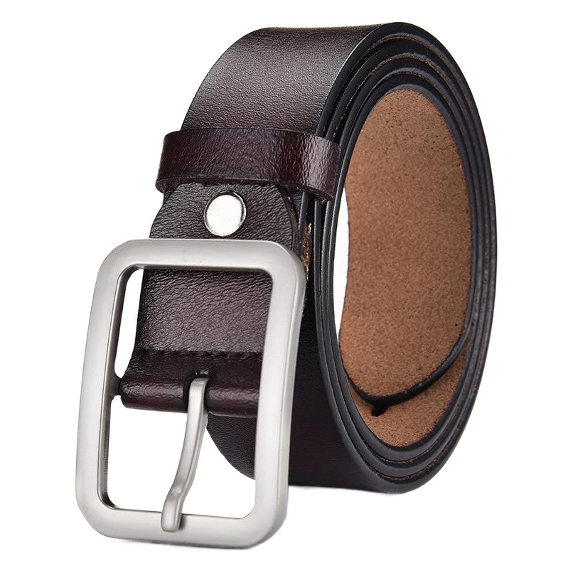 Joker men and women Universal leather belt buckle belt casual fashion wide belt manufacturers direct supply a generation of hair