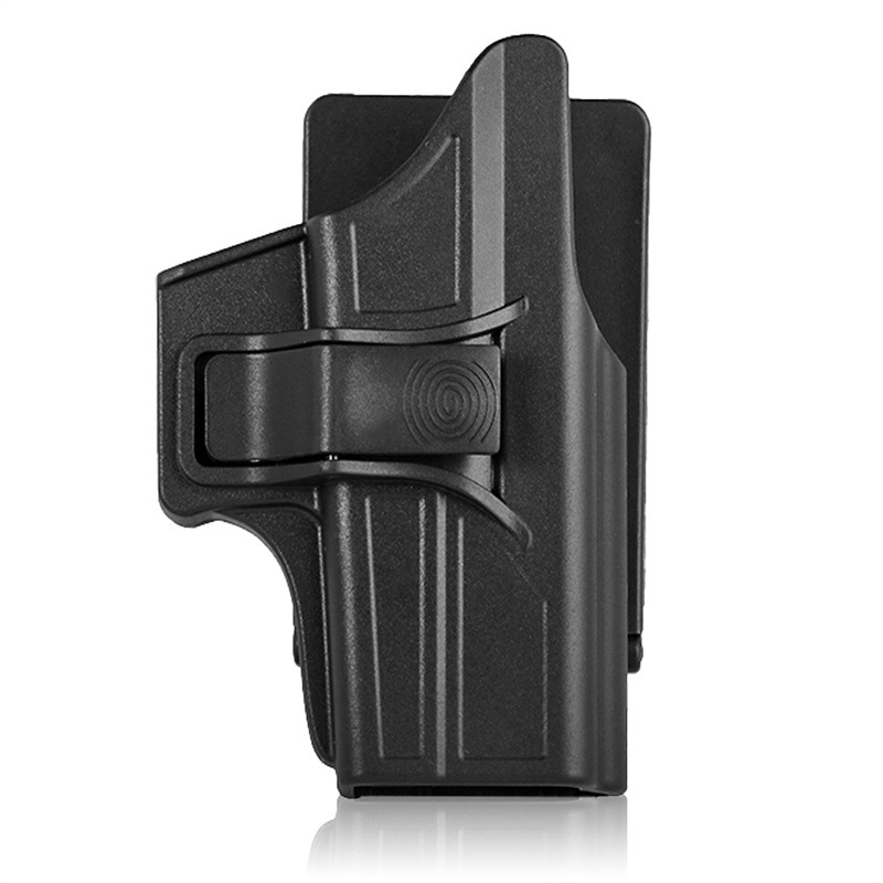 Picture of Plastic steel waist down chest hanging leggings G43 holster tactical quick pull sleeve high G43X index finger unlock anti-snatching holster