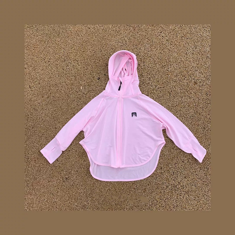 Picture of Children's Sun Protection Clothing 2025 Summer Sun Protection Clothing for Boys and Girls, Thin Breathable Anti-Uv Outdoor Skin Clothing