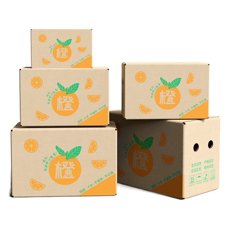 Gannan navel orange special fruit carton high-grade gift box 10kg 20kg wholesale orange citrus express box