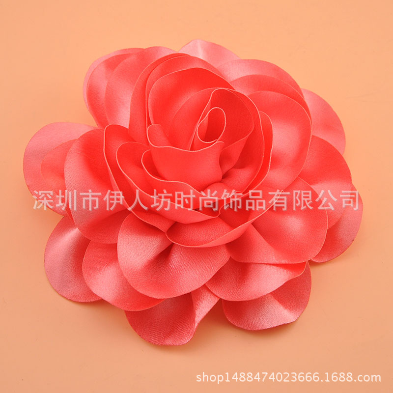 Picture of Super-large flower hair accessories catwalk stage performance hairpin edge clip accessories exaggerated photo studio photography head accessories