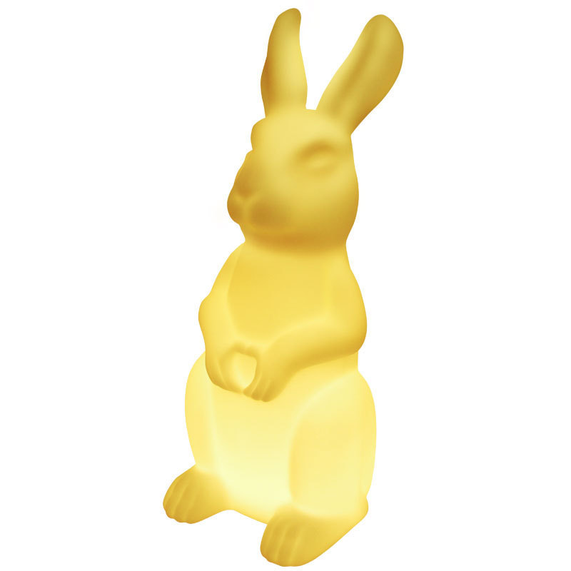Picture of Outdoor luminous rabbit lights courtyard landscape garden lawn solar decoration atmosphere Mid-Autumn Festival jade rabbit animal lights