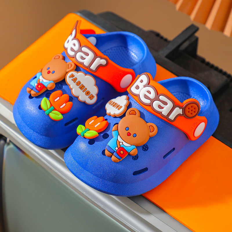 Picture of New Outwear Boys Children 2-6 Years Old Toddler Cute Cartoon Non-slip Girls' Baby Cave Shoes