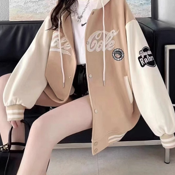 Children's Cardigan Sweater Coat 2025 Autumn and Winter New Girls' Western Style Outer Wear Middle and Big Children's Casual Hooded Coat Trendy