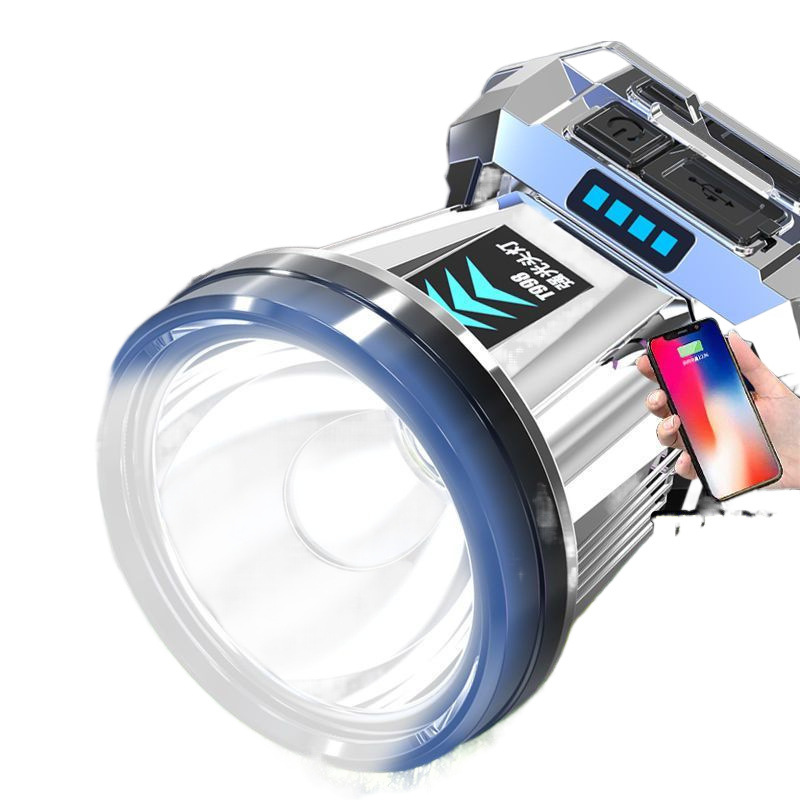 Picture of LED Headlight Strong Light Long-range Rechargeable Waterproof Super Bright Head-mounted Night Fishing Lamp Miner's Lamp Long Endurance Flashlight