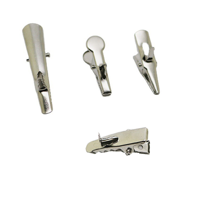 Picture of Factory Direct Sales Christmas Hair Clips Duckbill Clips Bird Crafts Hair Clips Christmas Flower Clips Metal Clips