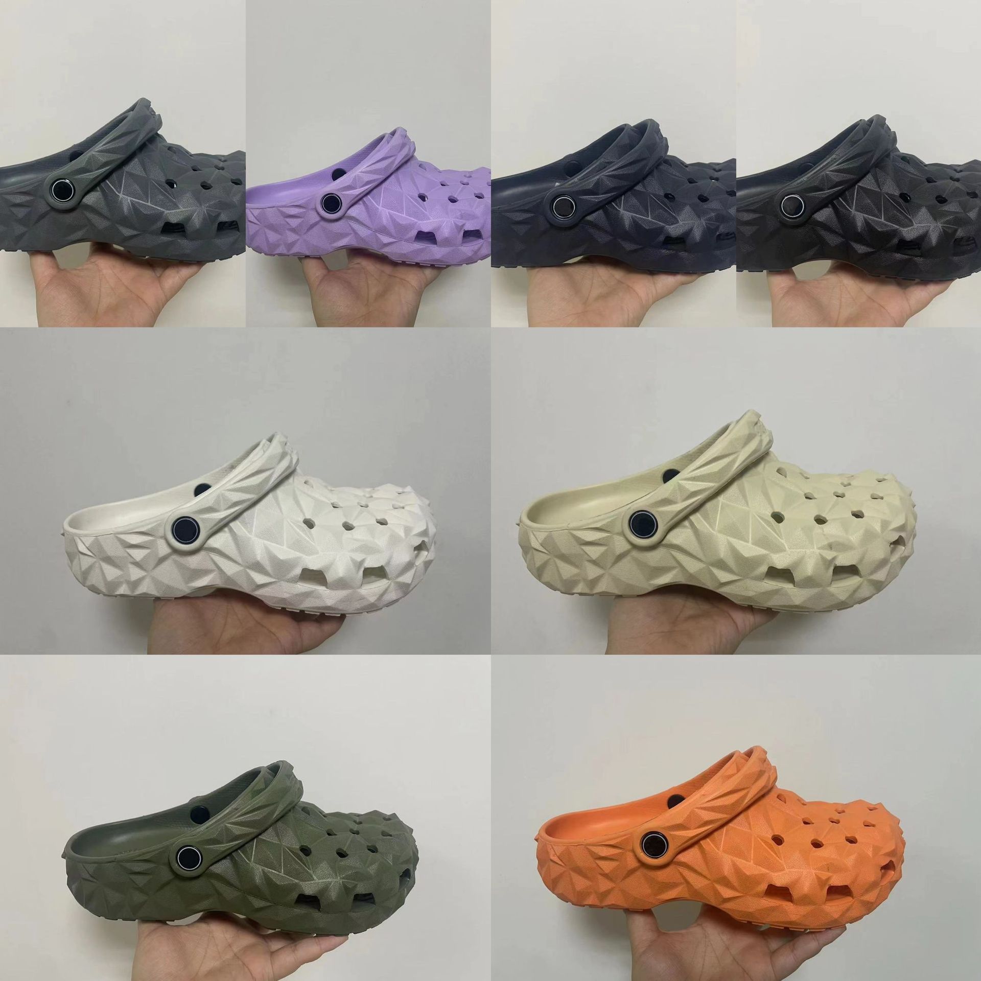 2024 New Style Hole Shoes Classic Durian Hole Shoes Beach Shoes Outdoor Waterproof Summer Sandals and Slippers for Men and Women