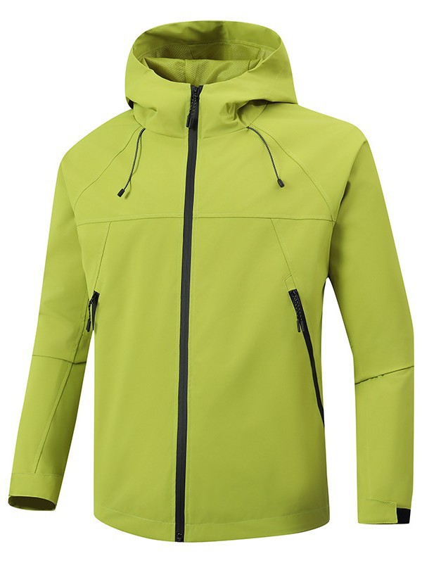 2025 New Men's Hooded Outdoor Sports Casual Jacket Windproof Youth Men's Jacket Jacket Waterproof Jacket