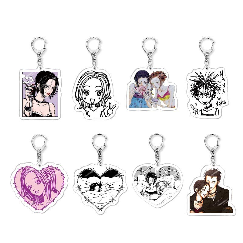 Picture of Anime cartoon peripheral nana another me in the world, xiaosongnai dazaki nana acrylic keychain