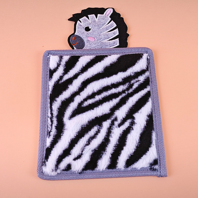 Picture of Cross-Border Children's Sensory Mats, Early Childhood Education Teaching Aids, Animal Fur Texture Tactile Mats, Felt Animal Sensory Mats