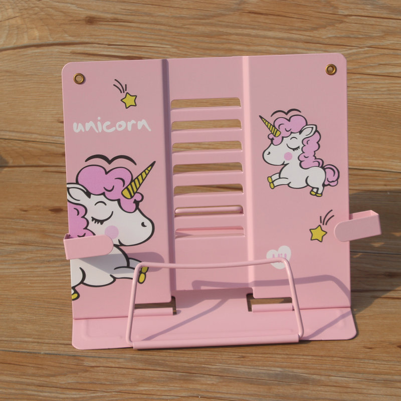 Picture of Shanghui 9261 reading stand reading stand children's reading bookshelf multi-functional desktop fixed book book holder book flip learning