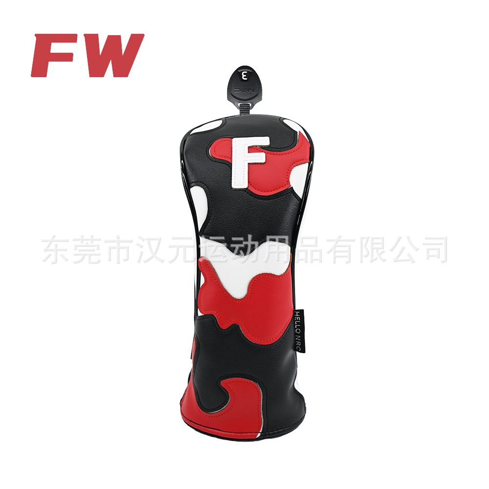 Picture of Factory Hot Cross-border Camouflage Golf Cart Cover Wooden Cart Cover Protective Cover PU Sports Equipment