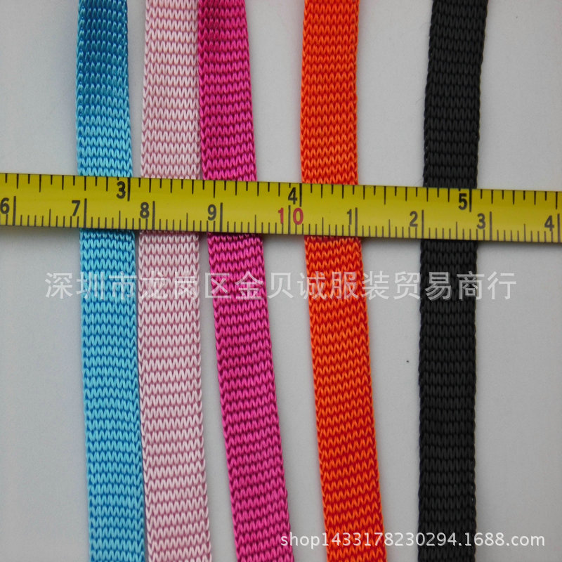 10MM Hollow Flat Lanyard Hollow Flat Rope Hanging Rope Hollow with Flat Rope Crafts Decorative Flat Rope