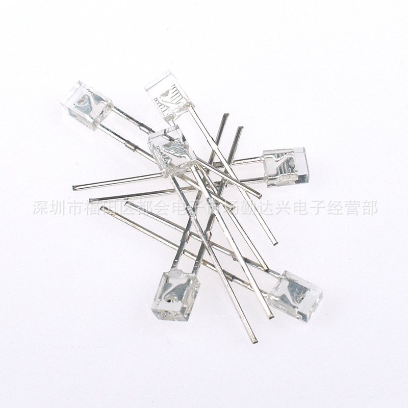 Picture of Highlight 234 white hair Red Yellow Blue Green White Light 2*3*4mm square led lamp beads light emitting diode