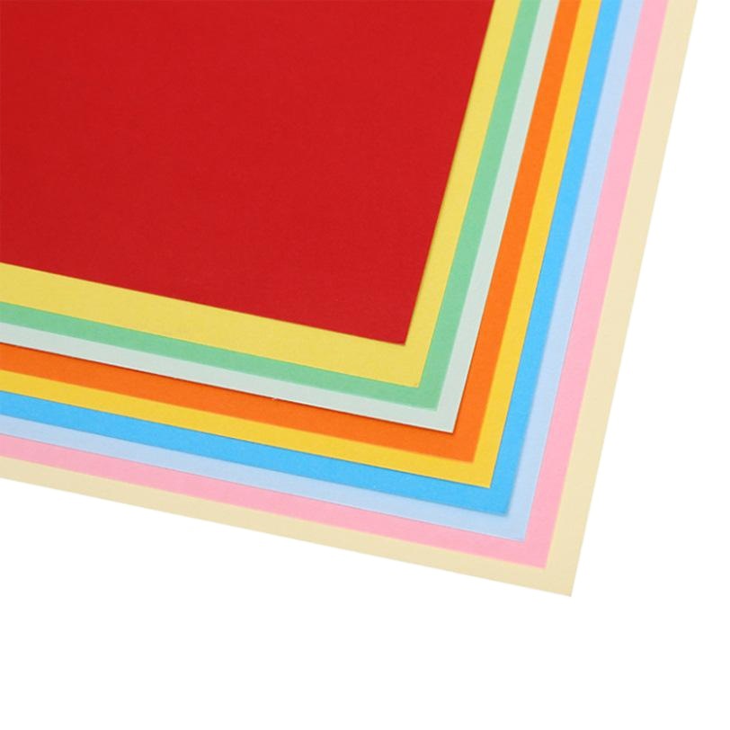 250g color hard cardboard A4 handmade cardboard children's hand-painted greeting cardboard drawing DIY material wholesale