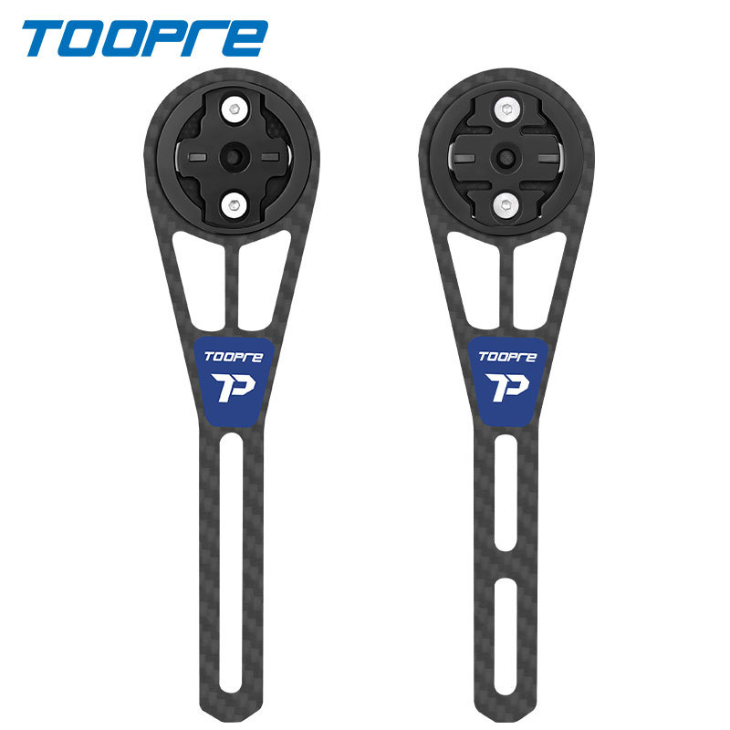 TOOPRE road car carbon fiber code meter bracket integrated extension lamp bracket sports camera base accessories