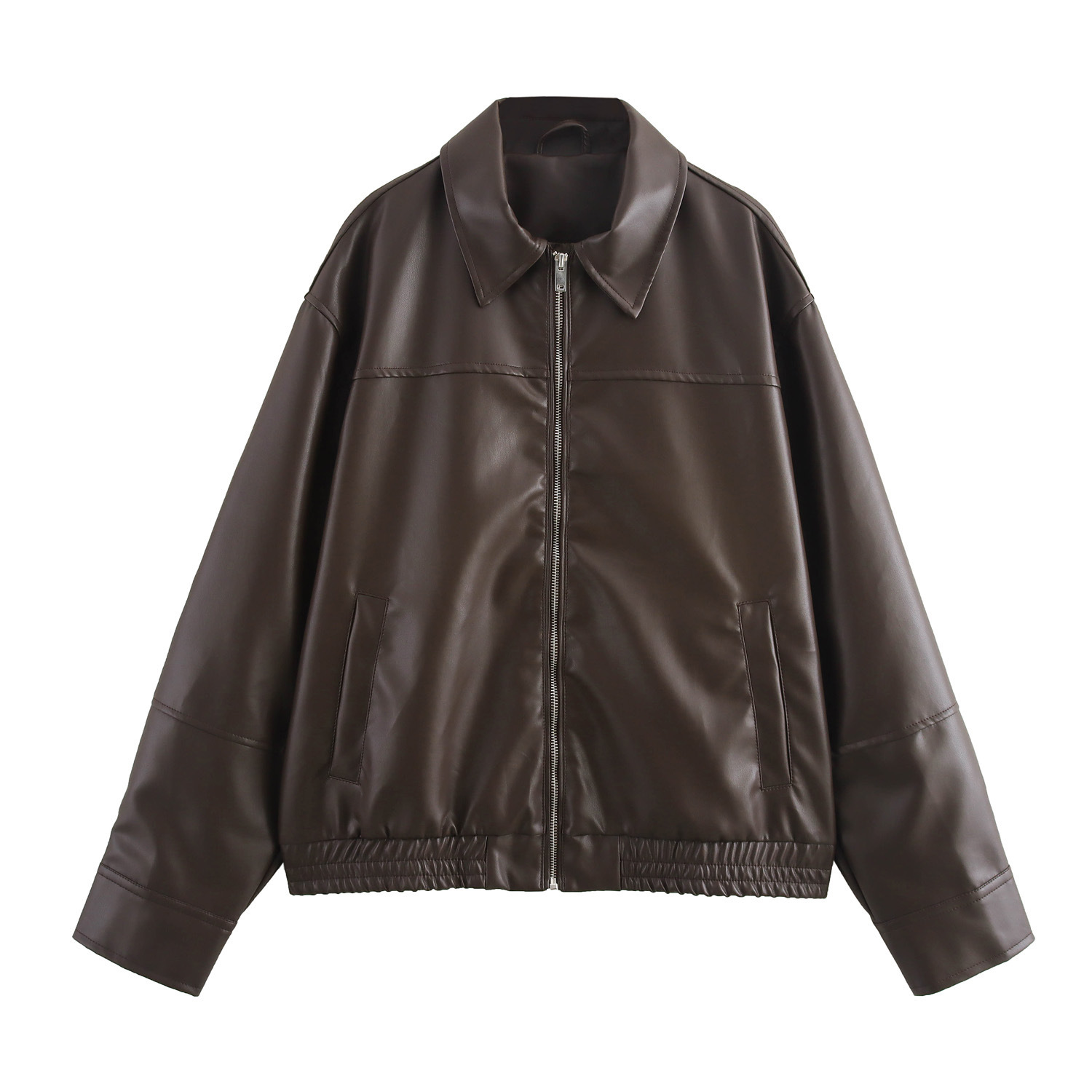 Picture of Foreign trade 2024 autumn new women's transparent hard yarn aviator jacket coat sweet cool 4341864