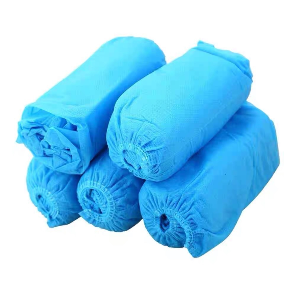 Picture of Non-woven shoe covers wholesale household dust-proof non-slip wear-resistant breathable machine room factory Special wholesale non-woven shoe covers