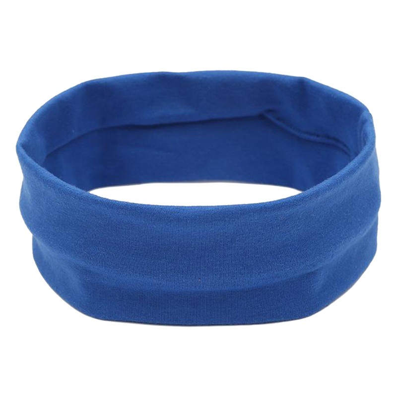 Cross-border Hot-selling Sports Hair Band Women's Outdoor Cycling Tennis Yoga Fitness Sweat-absorbing Hair Band Summer Sweat-guiding Band