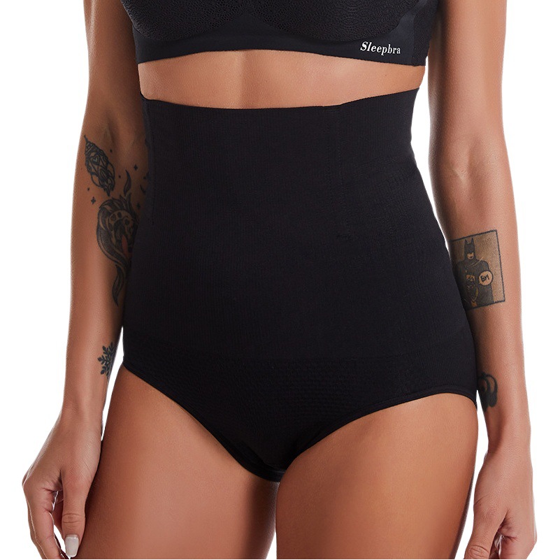Abdominal Pants Seamless Body Waist Shaping High Waist Shaping Pants Women's Postpartum Belly Reduced Belly Hip Large Size Waist Pants