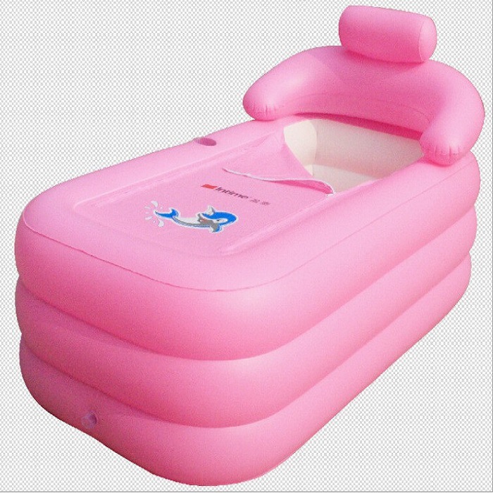 Picture of Intime genuine goods YT-038 anti-freezing cracking adult warm inflatable bathtub infant inflatable swimming pool bathtub