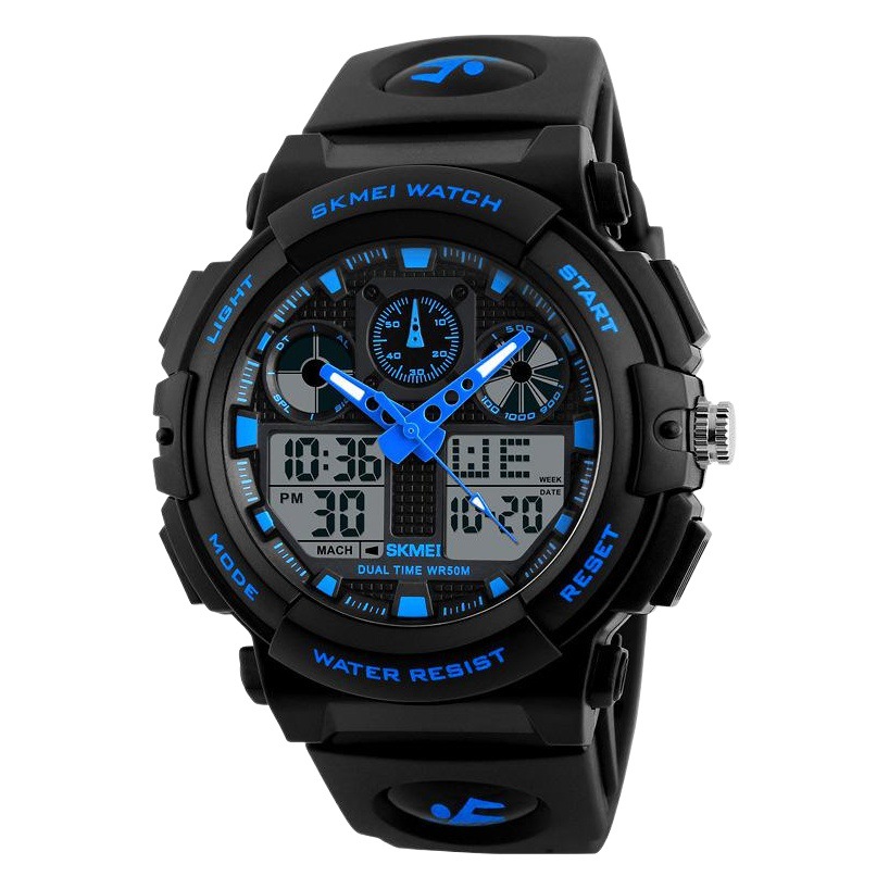 Time beauty skmei outdoor men's watch 1270 foreign trade multifunctional sports electronic watch trend student watch