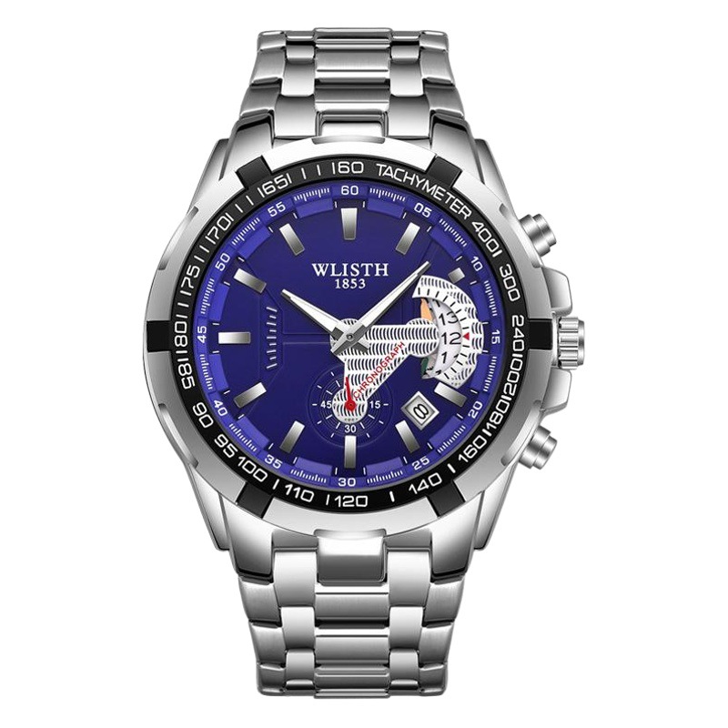 WALIS brand watches wholesale men's watches luminous multifunctional foreign trade watches waterproof steel band men's watches