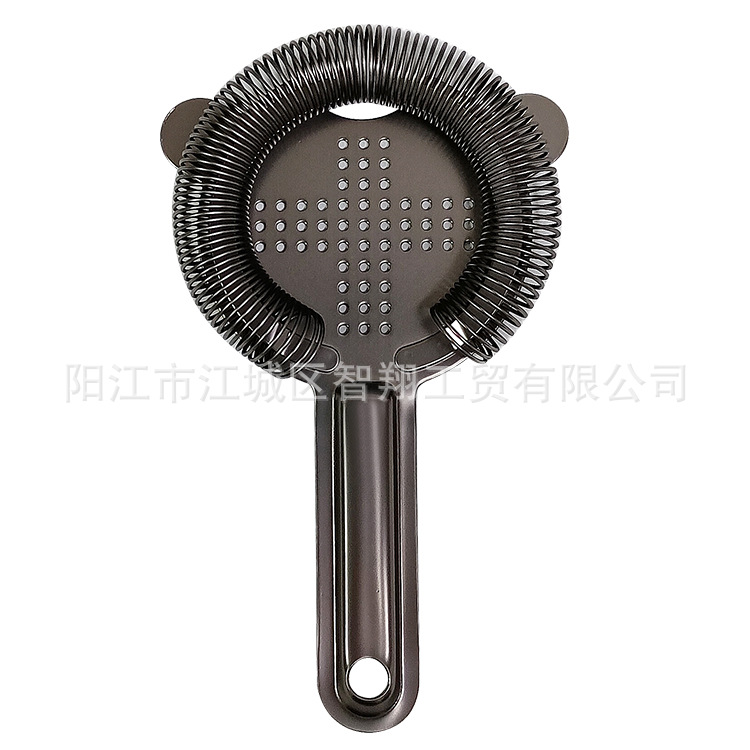 Picture of Wholesale Stainless Steel Ice Strainer Bar Strainer Cocktail Tool Cocktail Ice Separator Ice Filter