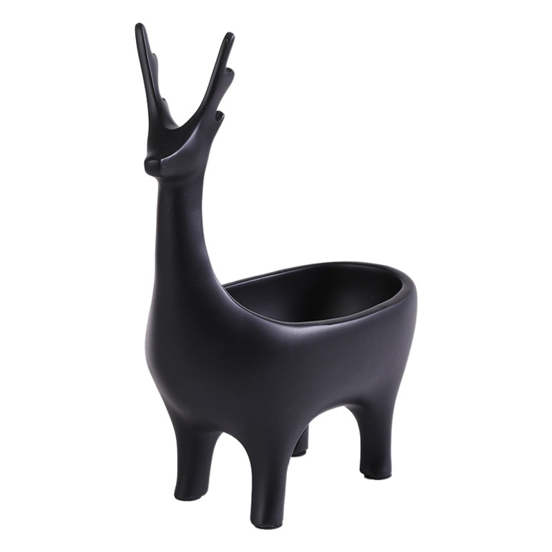 Simple Deer Entrance Key Storage Box Ornaments Ring Bracelet Stand Home Bracelet Jewelry Earrings Jewelry Display Stand
