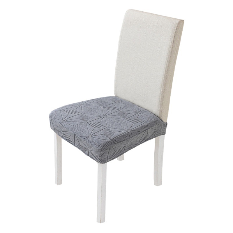 Cross-border Jacquard Chair Cover Straight Back Chair Cover Four Seasons Universal Non-slip Cushion Cover Split Restaurant Dining Chair Cover