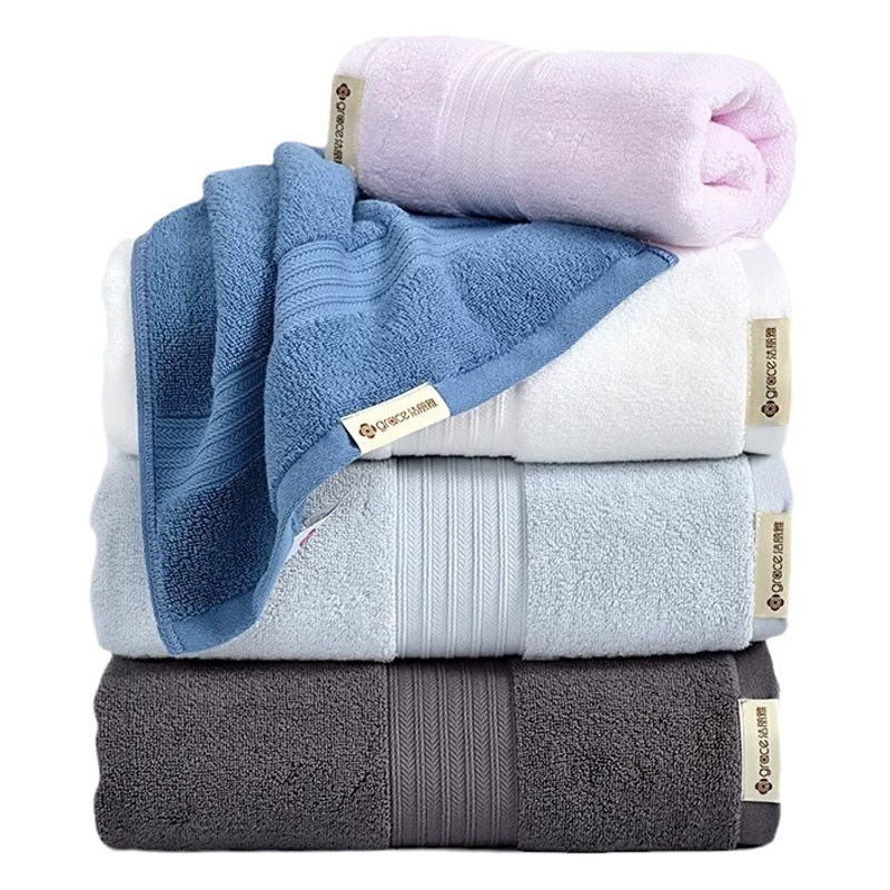 Jieliya thickened cotton bath towel 650g hotel same style extra large widened thickened bath towel dry second absorbent wrap towel