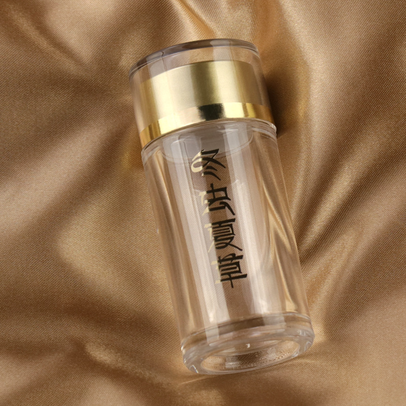 Picture of Cordyceps sinensis empty bottle high-grade acrylic capsule vial 1 3 10 sub-bottled sealed factory wholesale