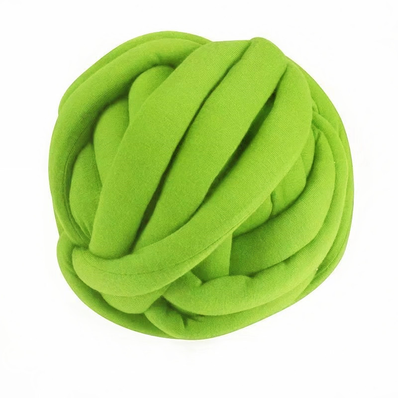 Picture of Heart-filling cotton warm velvet cotton Iceland wool DIY hand-woven hook blanket carpet cover blanket dog kennel cat nest cushion basket basket bag
