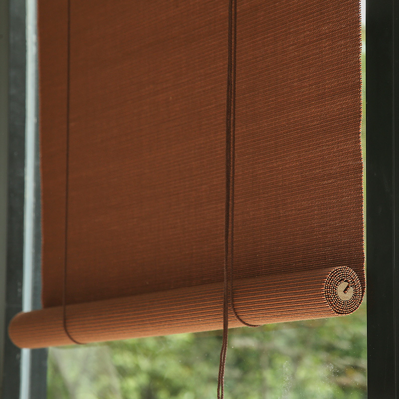 High shading bamboo curtain shutter tea room sunshade bamboo curtain shutter Hotel B & B project decoration new Chinese style shutter bamboo