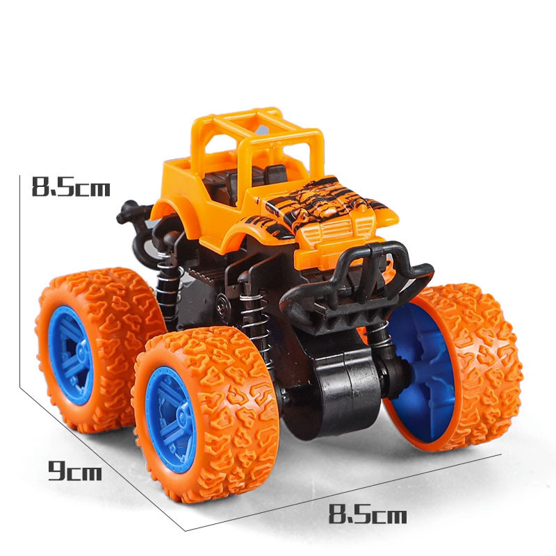 Picture of Little Yellow Duck Pull Back Press Car Cartoon Motorcycle Inertial Sliding Baby Toy Car Children's Gift Street Stall Wholesale