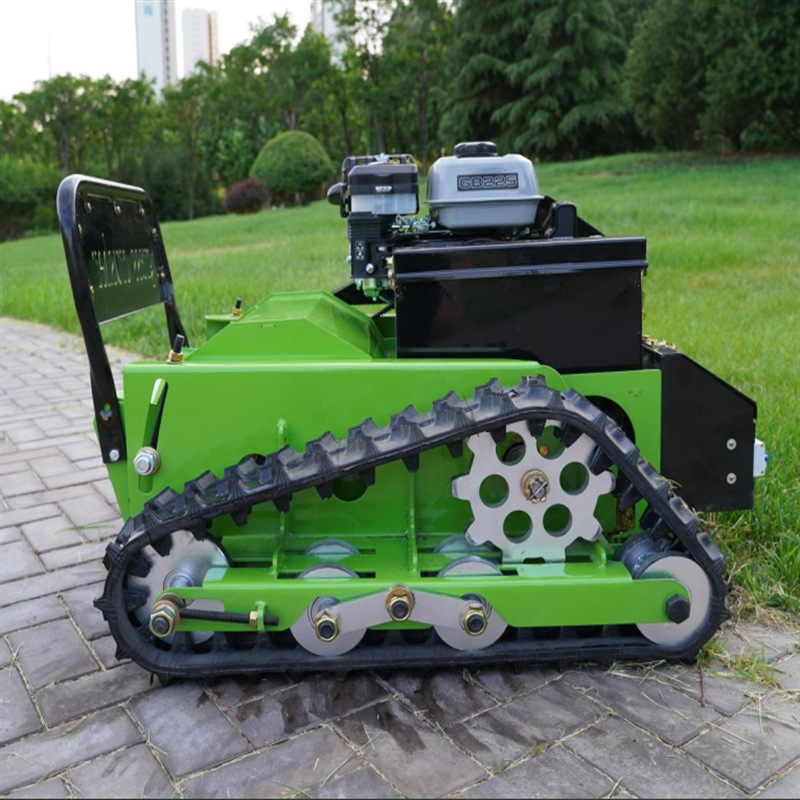 New crawler lawn mower full color agricultural lawn mower all terrain remote control lawn mower