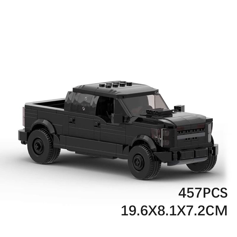 Picture of Moc Model Set Domestic Building Blocks Assembled Puzzle Ford F-150 Raptor 2022 Off-Road Vehicle Boy 113533