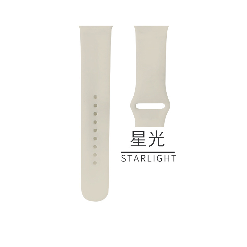 Picture of For AppleWatch Apple Silicone Strap iwatch1-9/SE Smart Watch Classic Sport Strap
