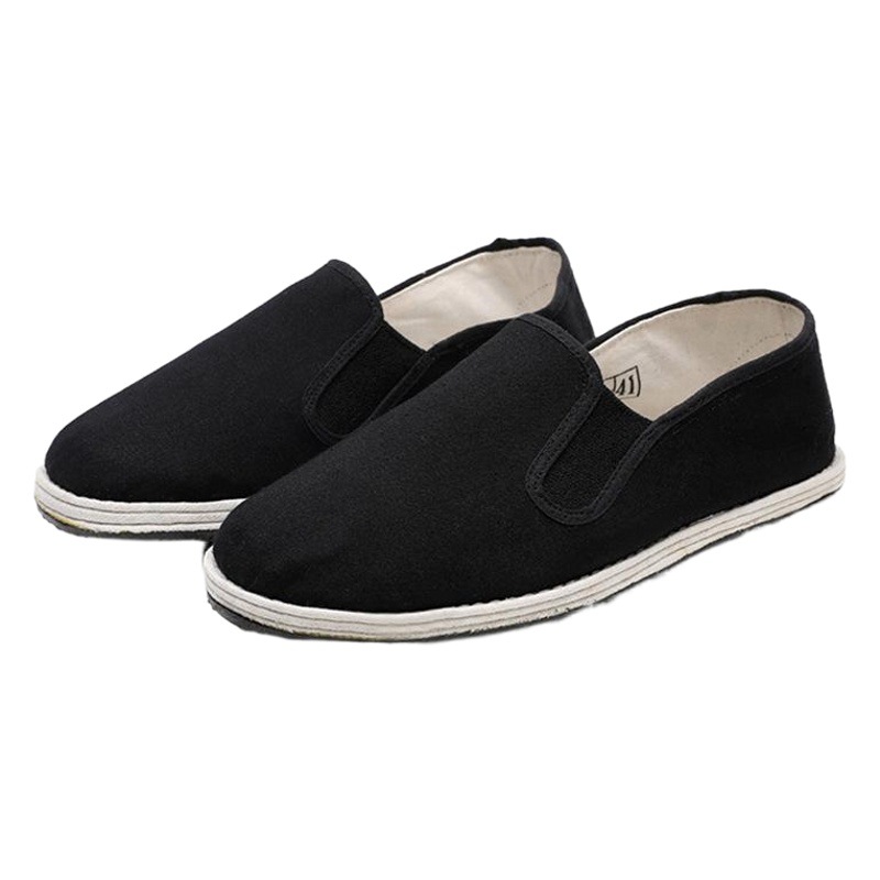 Lutai old Beijing cloth shoes men's lasagna casual shoes work shoes light wear-resistant soft-soled middle-aged and elderly canvas shoes