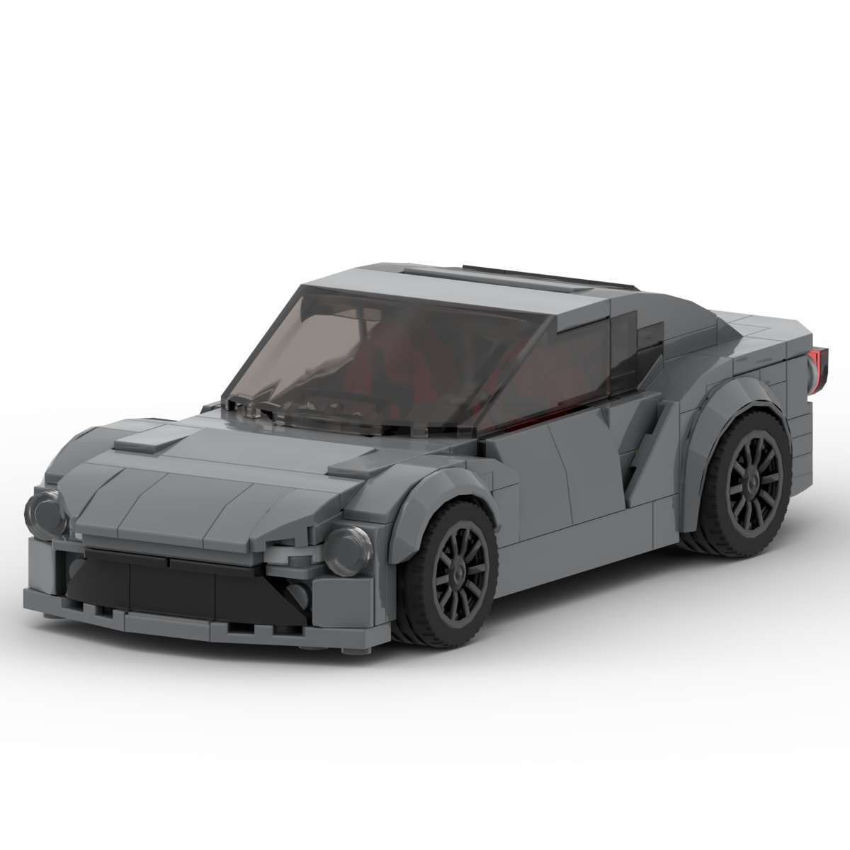 MOC-107316 blocks compatible with Lego Toyota GT86 sports car model speed eight-car racing