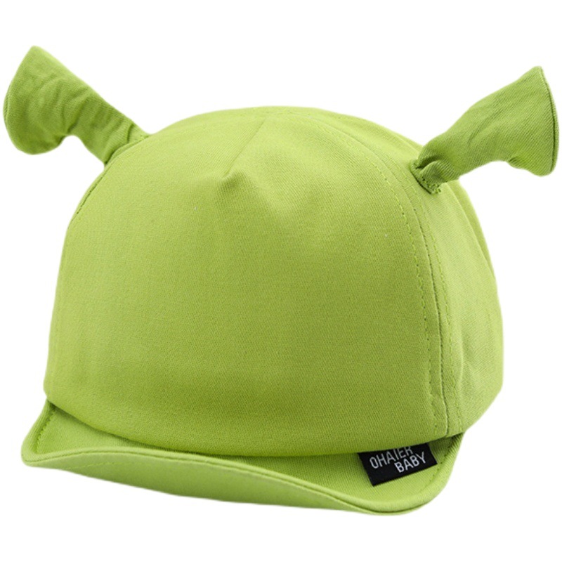 Shrek Spring and Autumn Thin Baby Cap Fisherman Cap Baseball Cap Shake Tone Children