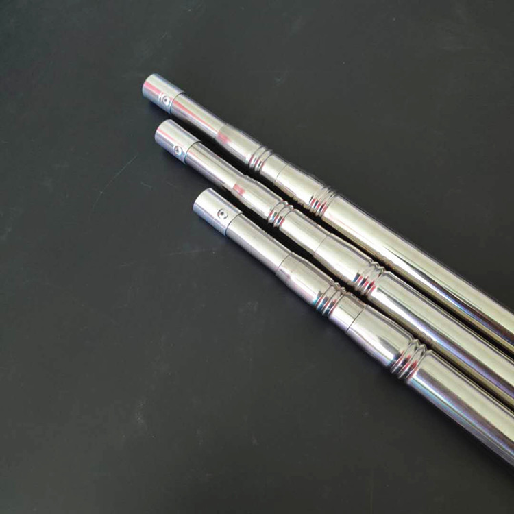 Stainless steel wire rod white steel embossed wire rod telescopic harpoon Rod 3 meters fishing rod fishing gear wholesale
