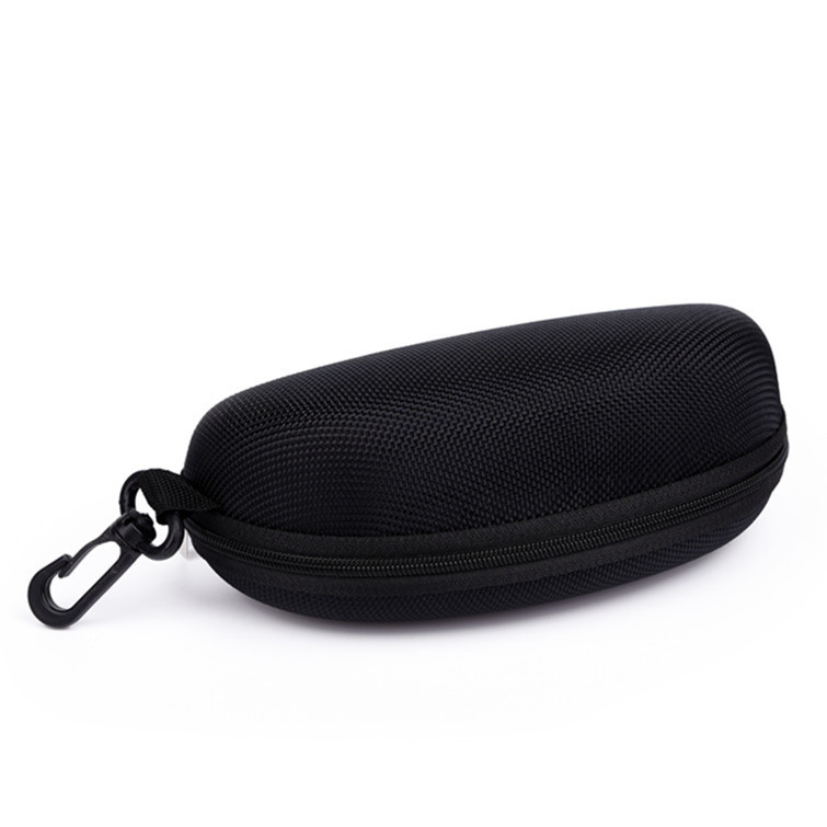 Picture of Glasses box EVA zipper box Black hook Oxford cloth sunglasses box large frame sports glasses sunglasses box batch